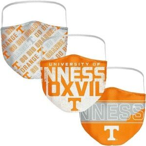 Face Mask (3)‎ Tennessee Volunteers Vols